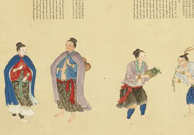 图片[3]-Foreign Envoy with Tribute Bearers-China Archive